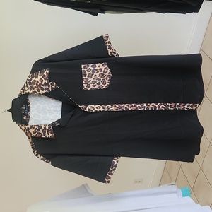 Men's Animal print Casual Button Down